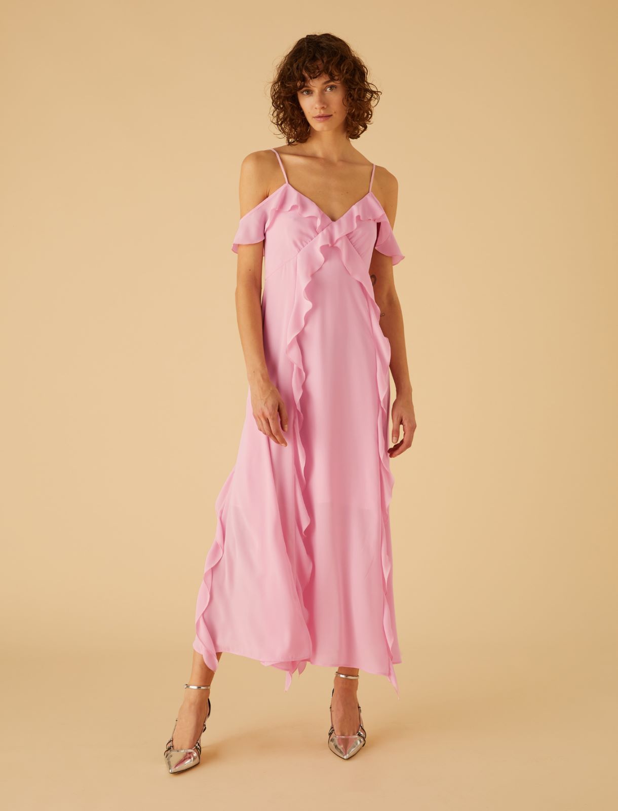 Figure-skimming dress - Pink - Marella