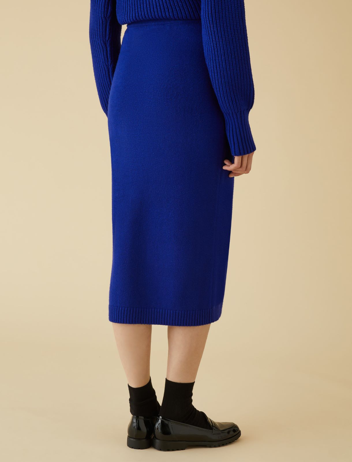 Knitted skirt - Cornflower blue - Marella - 2
