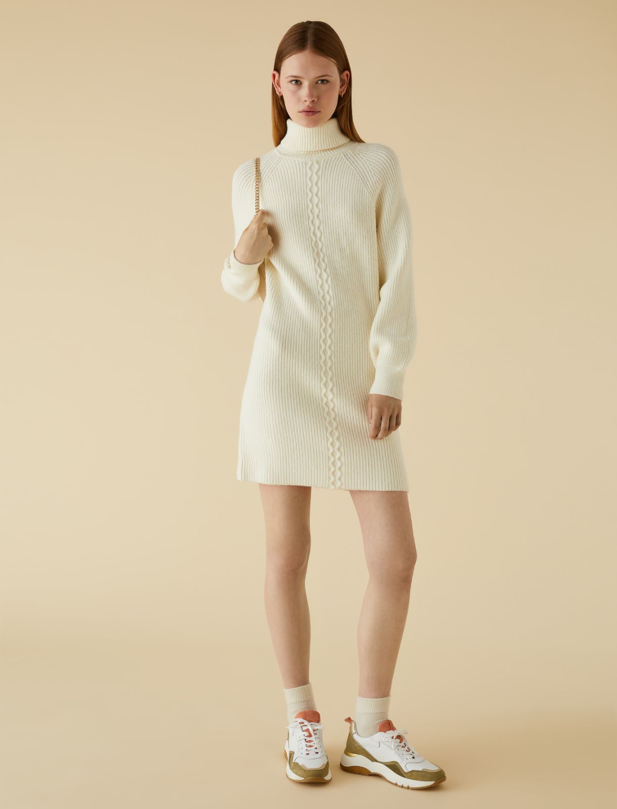 Knit dress - White - Marella