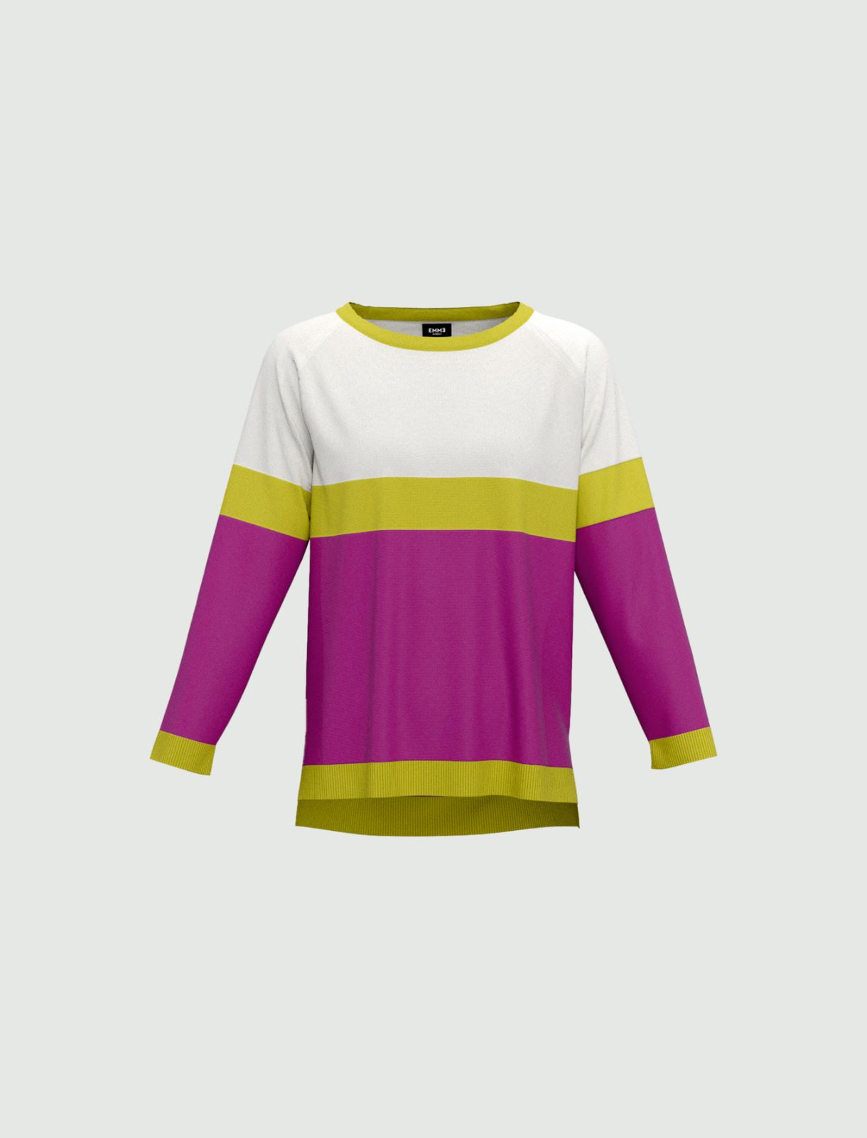 Straight-fit sweater - Cyclamen - Marella - 4