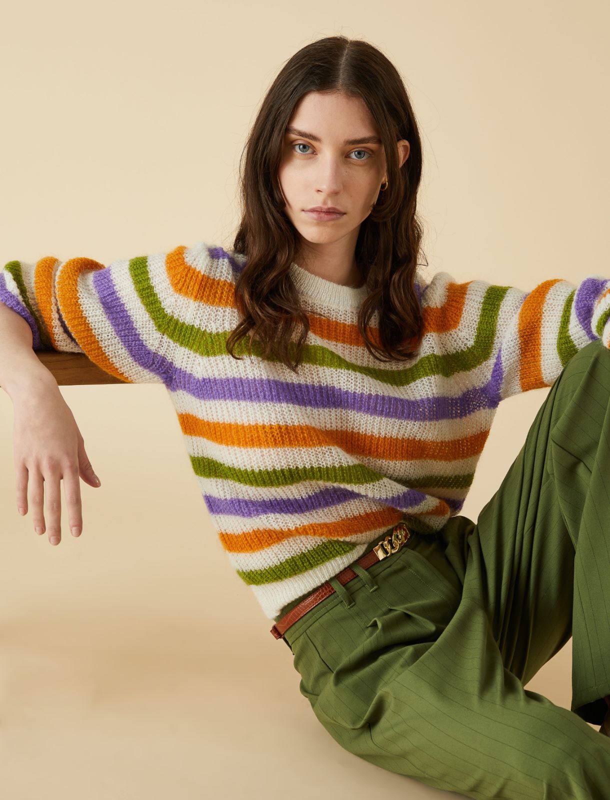 Mohair sweater - Wool white - Marella - 3