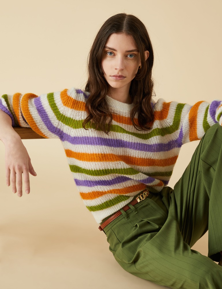 Mohair sweater - Wool white - Marella