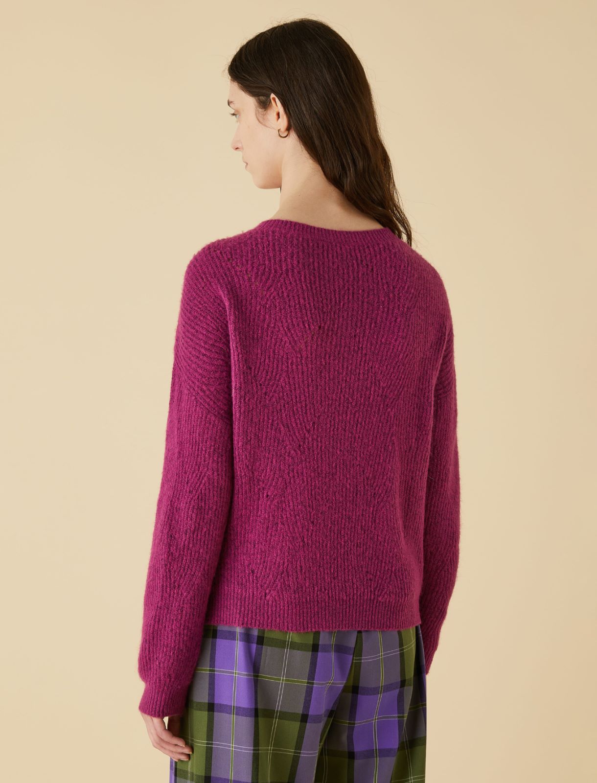 Boxy sweater - Cyclamen - Marella - 2