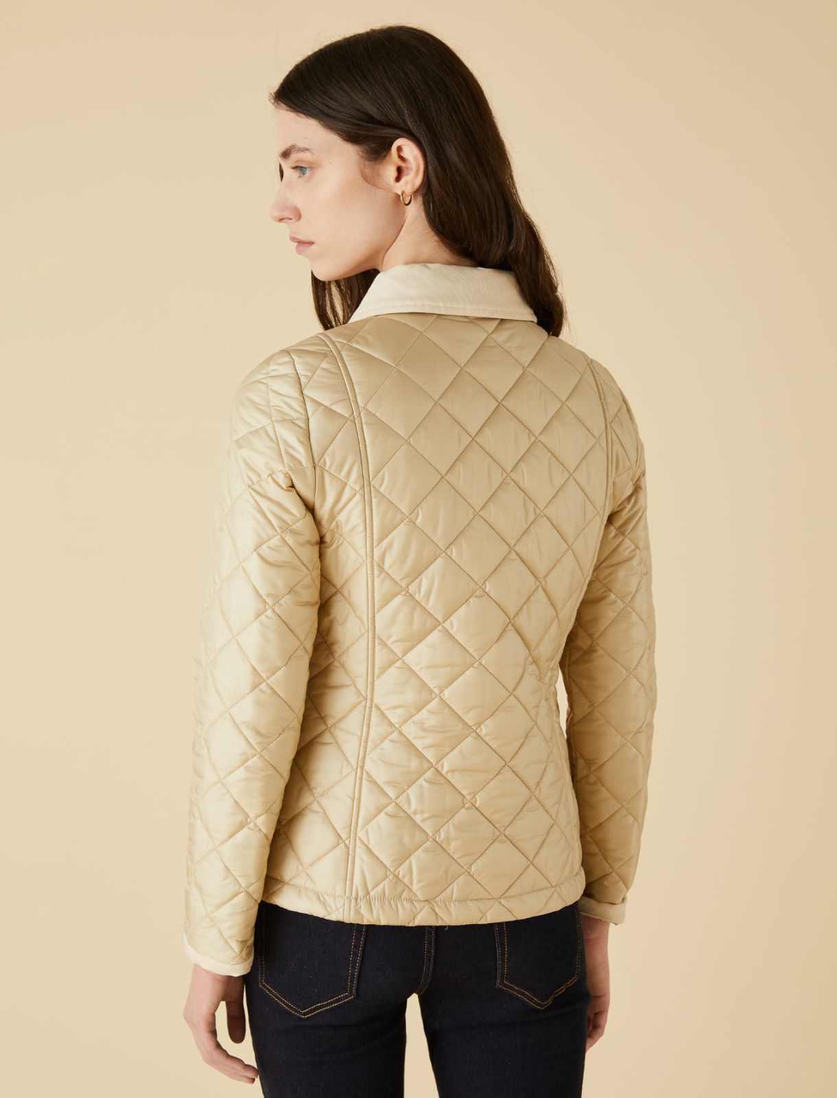 Quilted shacket - Ivory - Marella - 2