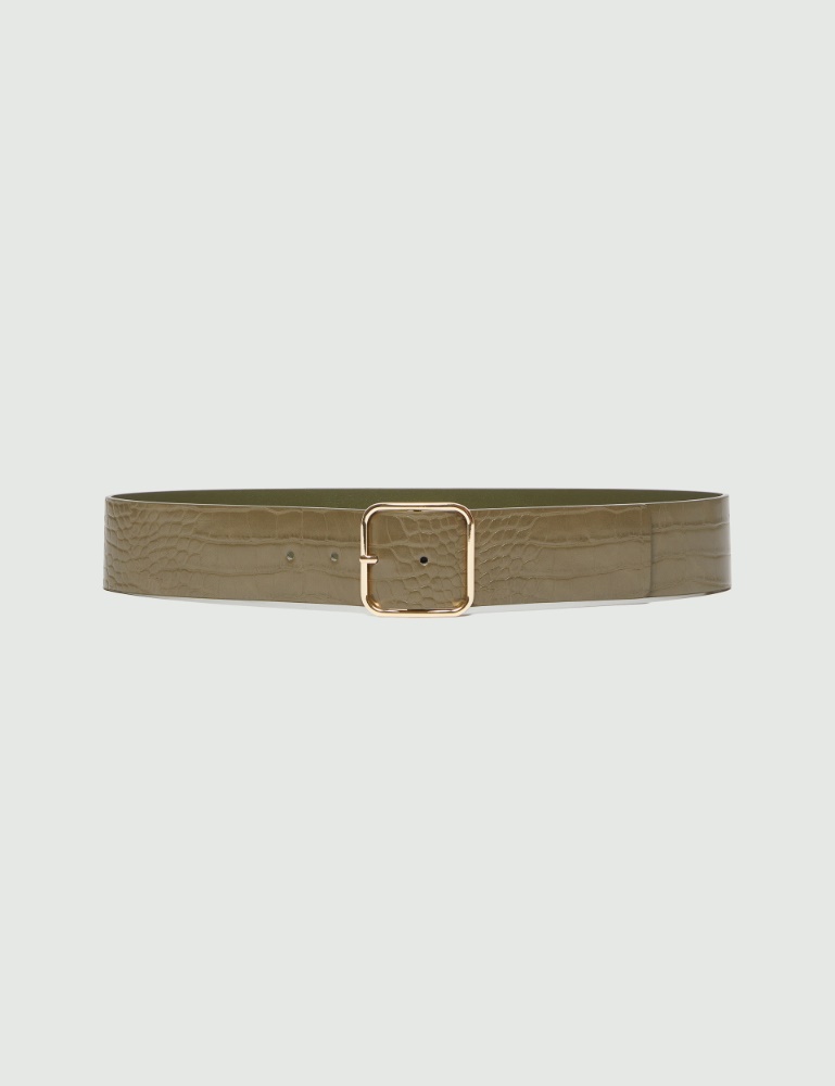 Cintura stampa cocco - Verde kaki - Marella