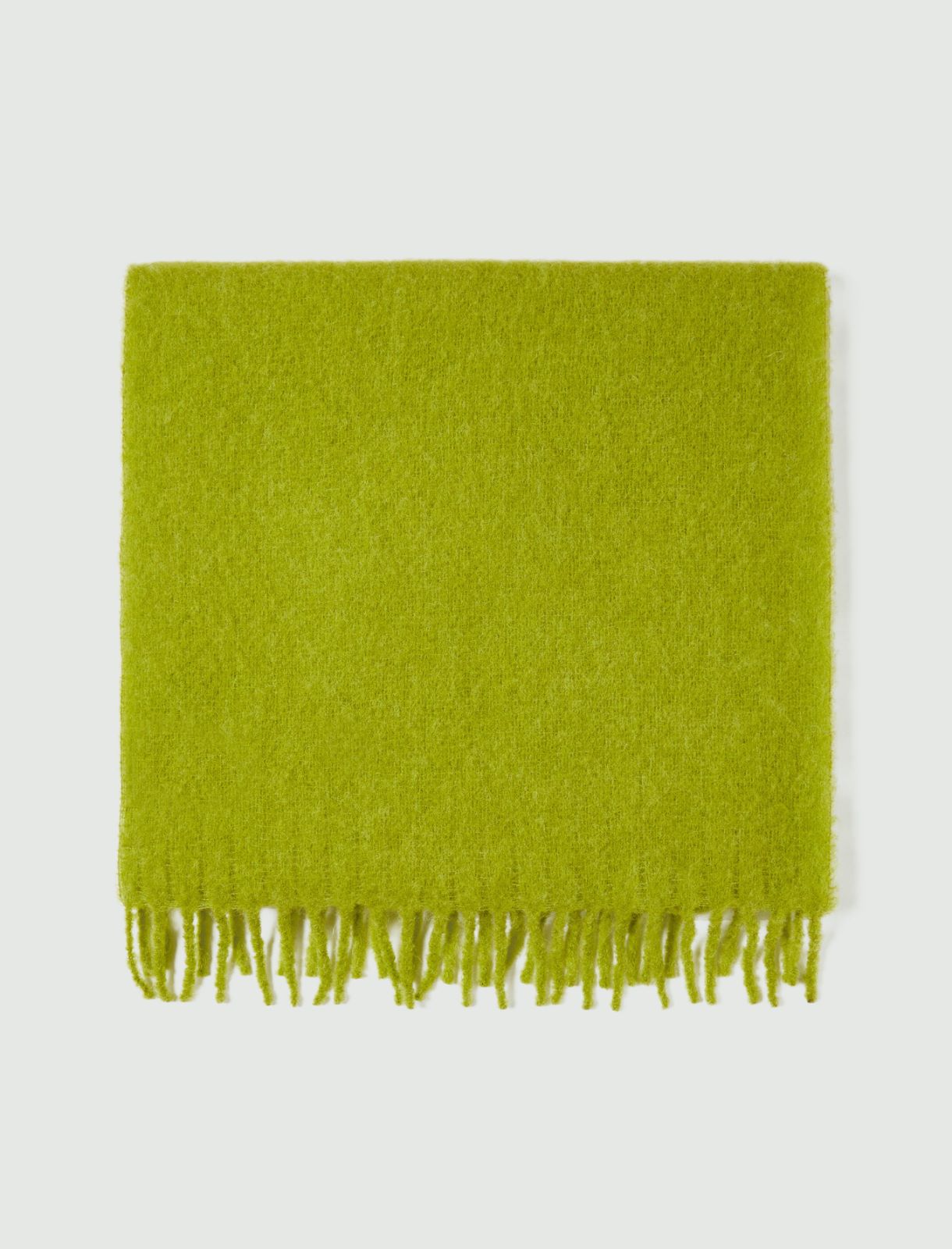 Fringed scarf - Green - Marella