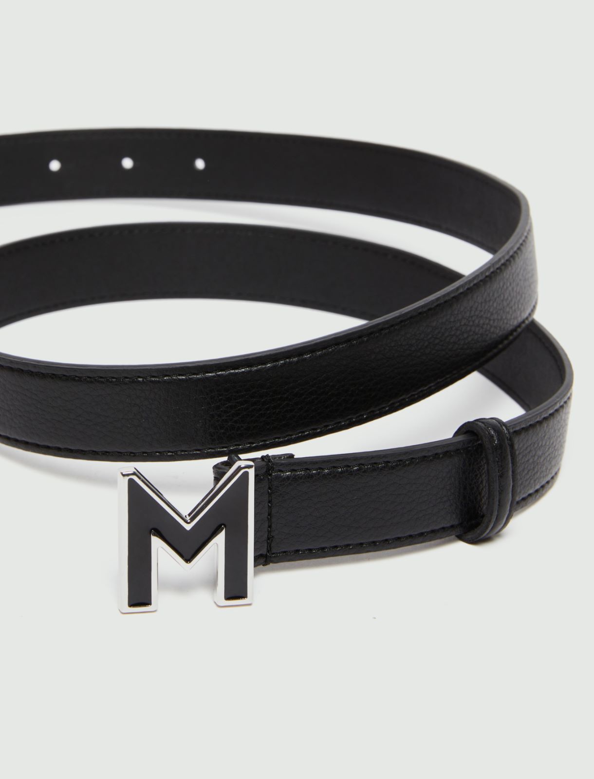 Printed belt - Black - Marella - 2