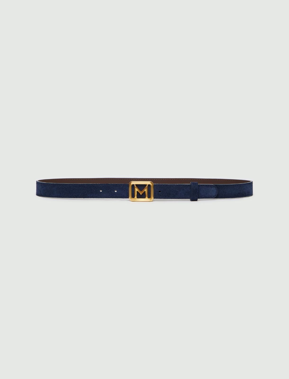 Split leather belt - Ultramarine - Marella