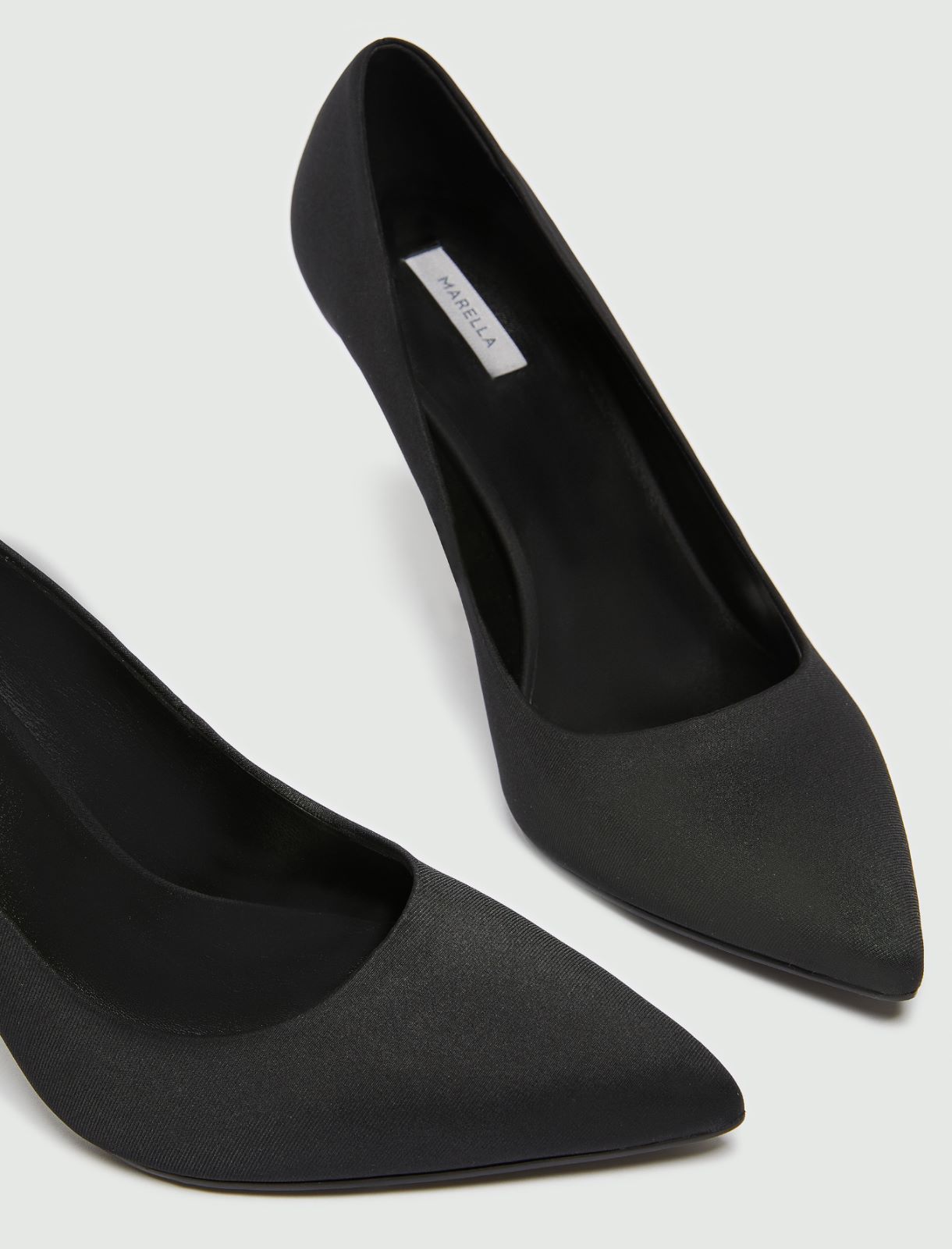 Neoprene court shoes - Black - Marella - 4