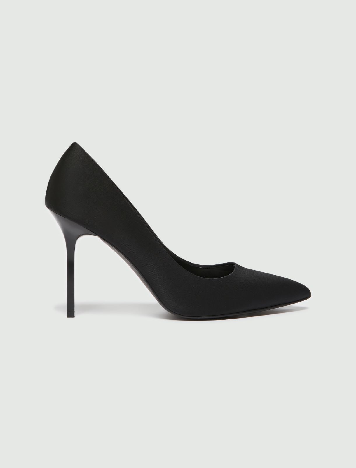 Neoprene court shoes - Black - Marella - 2