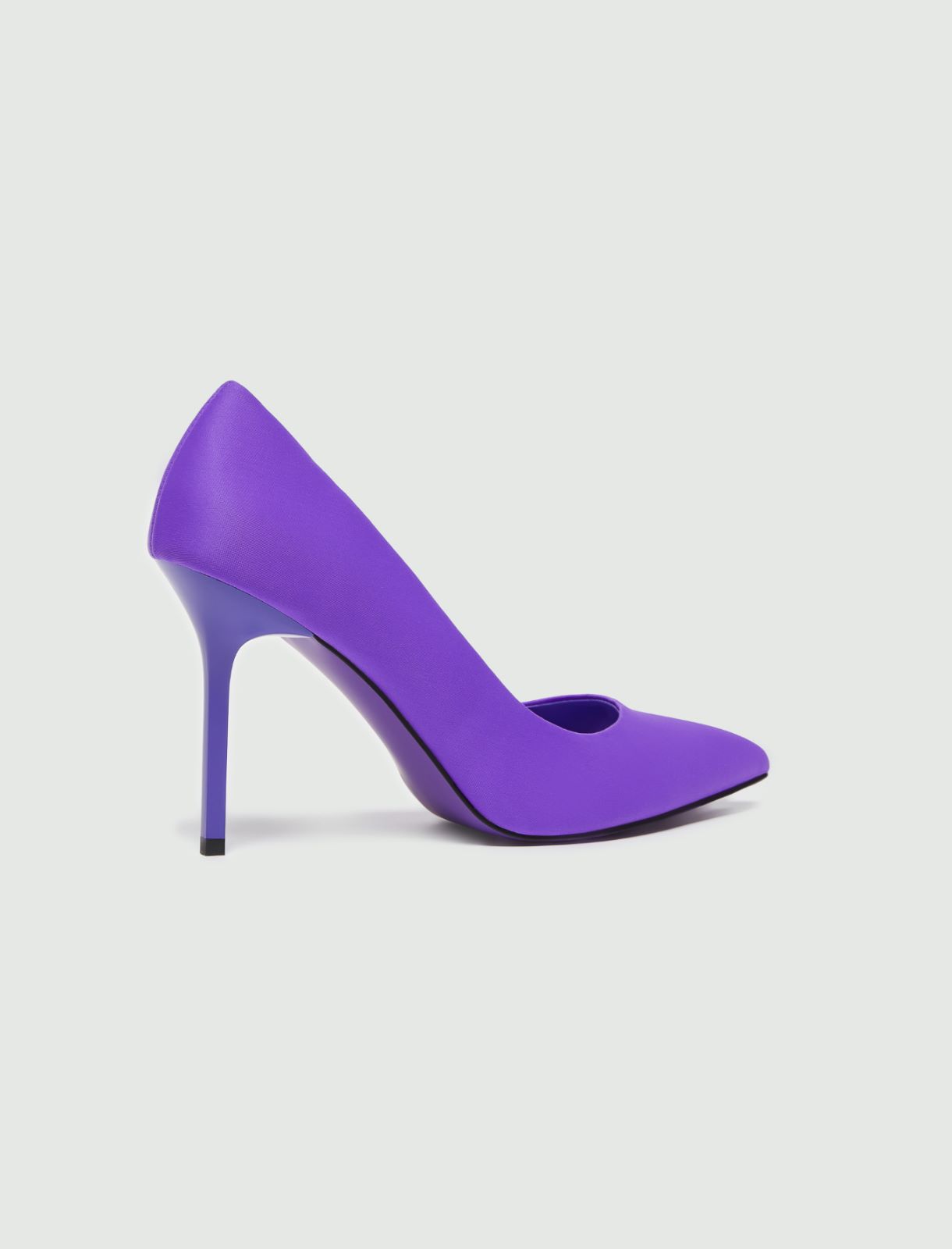 Neoprene court shoes - Purple - Marella - 3