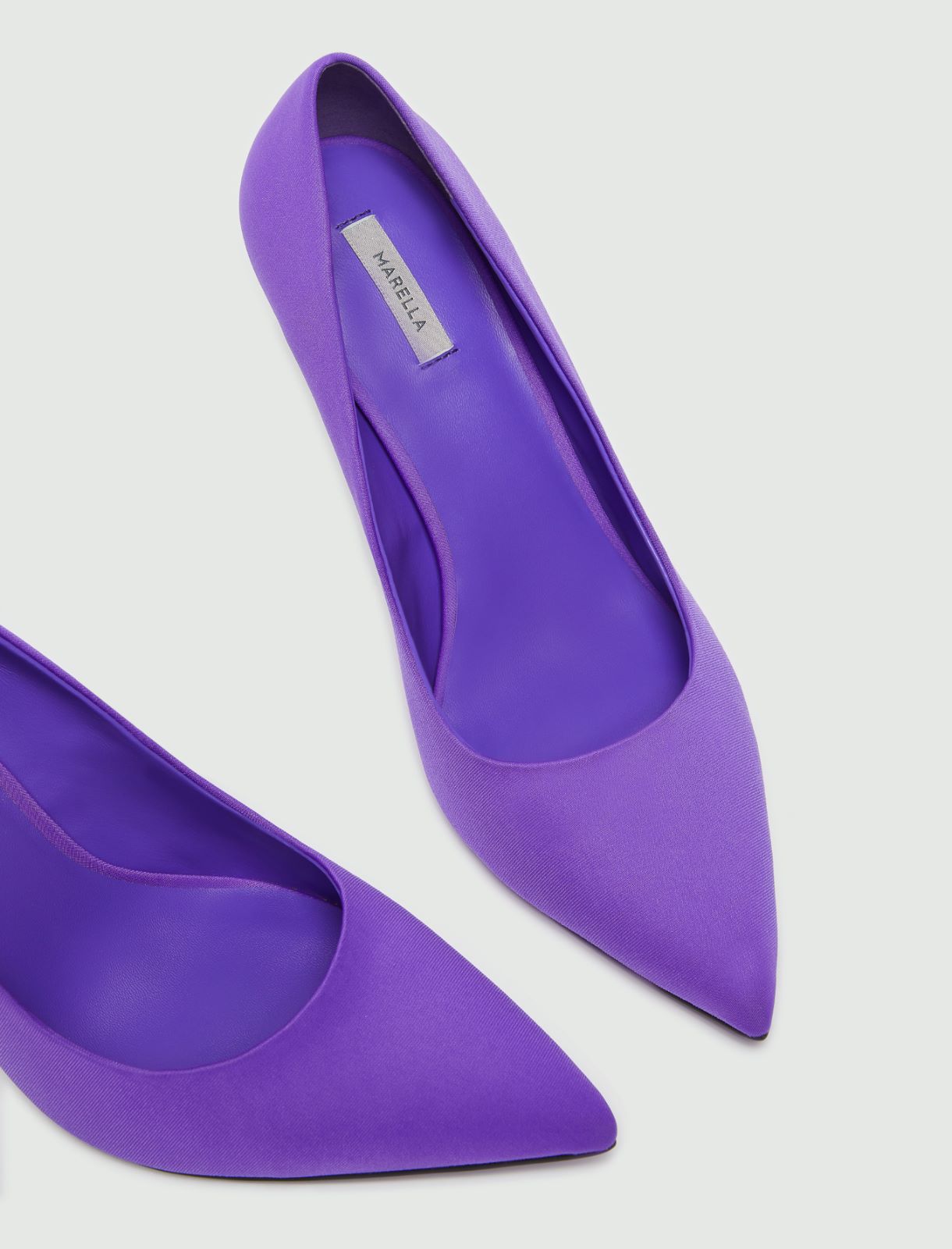 Neoprene court shoes - Purple - Marella - 4