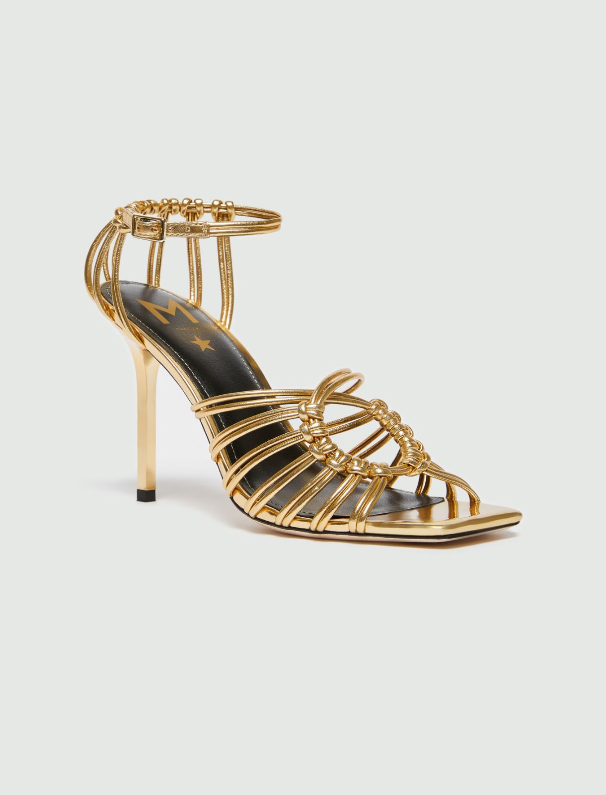 Sandale mit hohem Absatz - Gold - Marella - 2