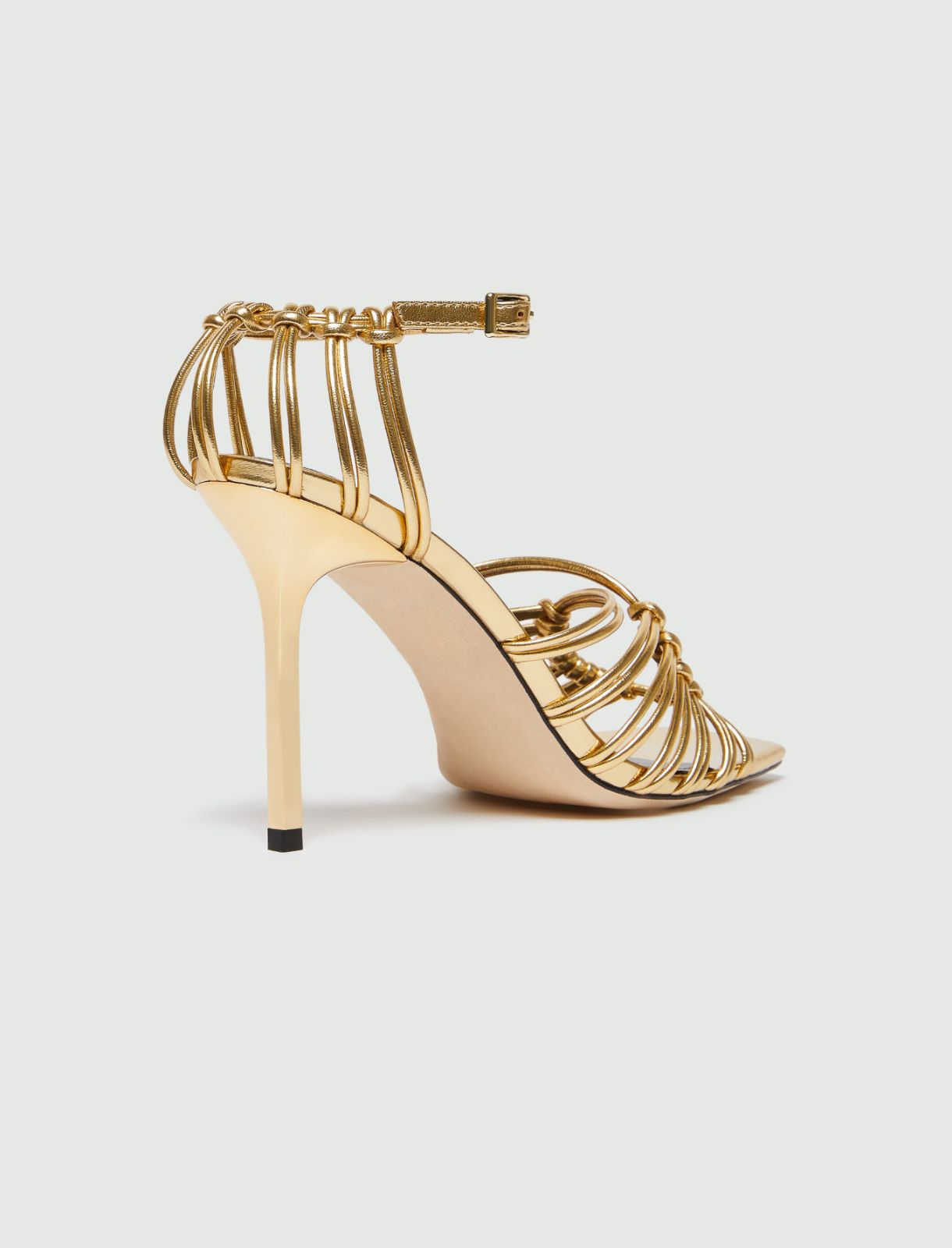 Sandale mit hohem Absatz - Gold - Marella - 3