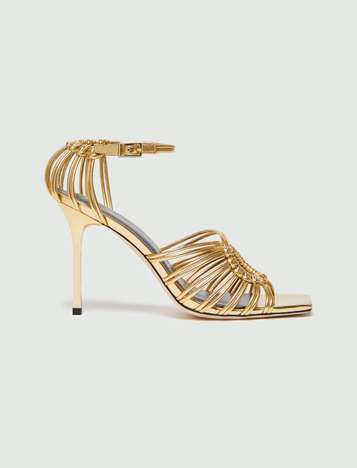 Sandale mit hohem Absatz - Gold - Marella