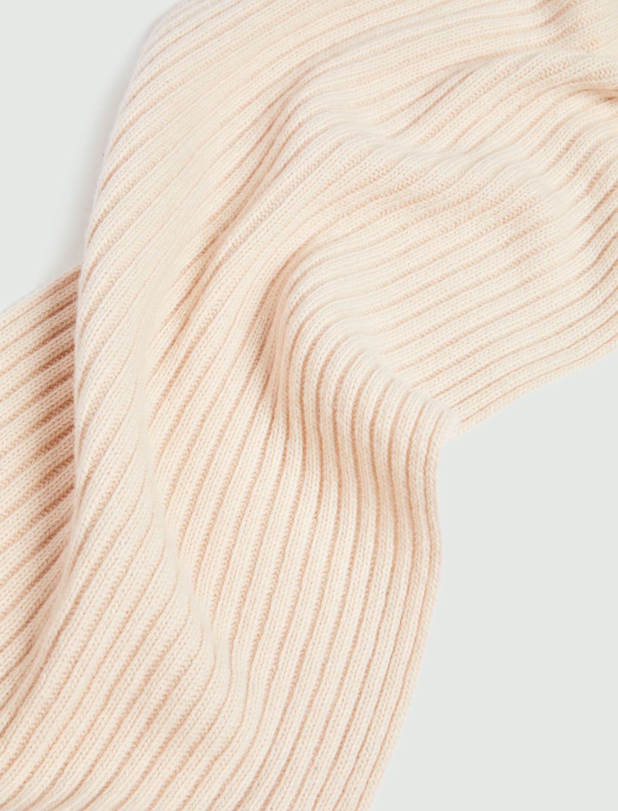 Rib-knit scarf - Nudo - Marella - 2