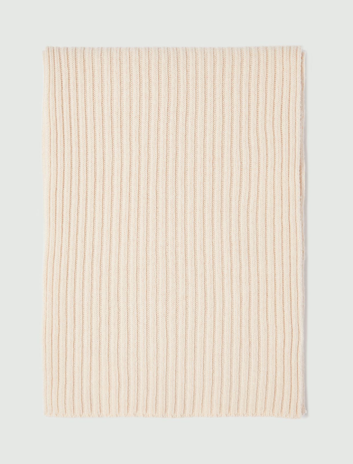 Rib-knit scarf - Nudo - Marella