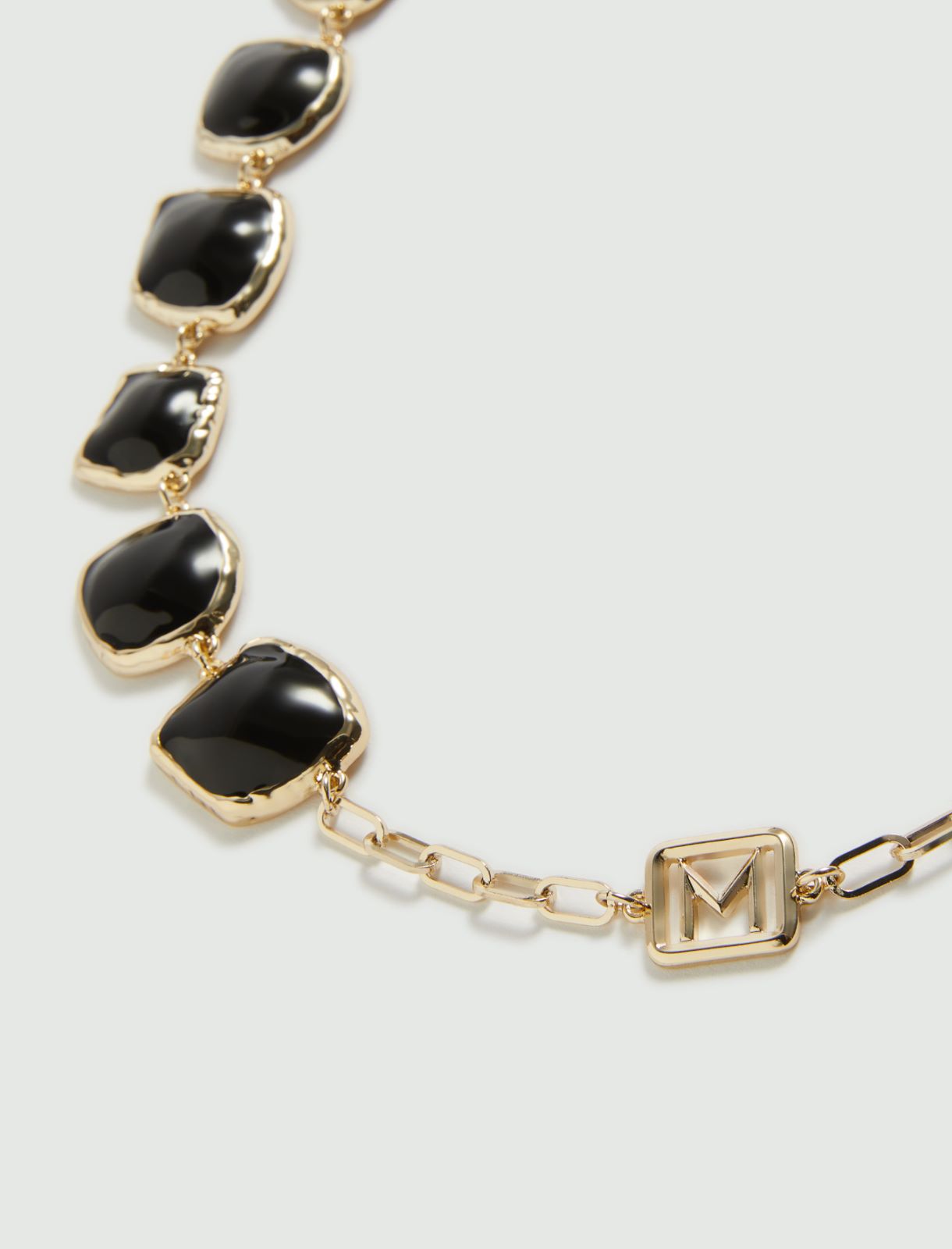 Long necklace - Black - Marella - 2