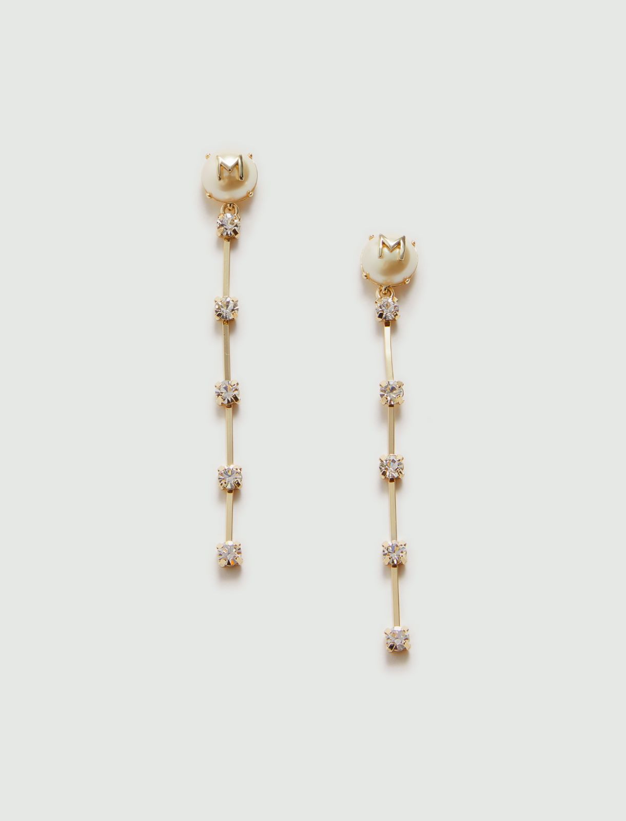 Dangle earrings - Gold - Marella - 2