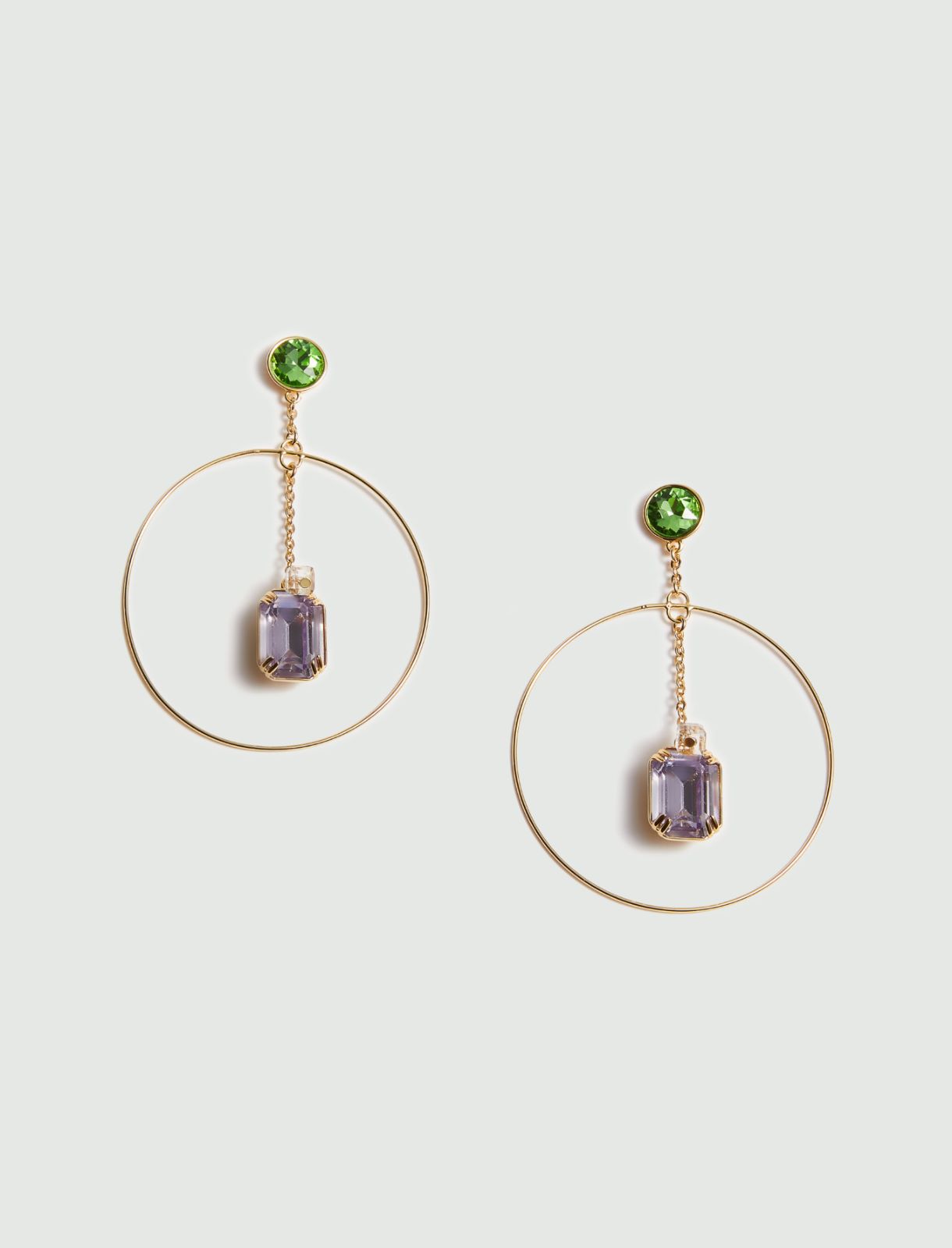 Hoop earrings - Multicolour - Marella - 2
