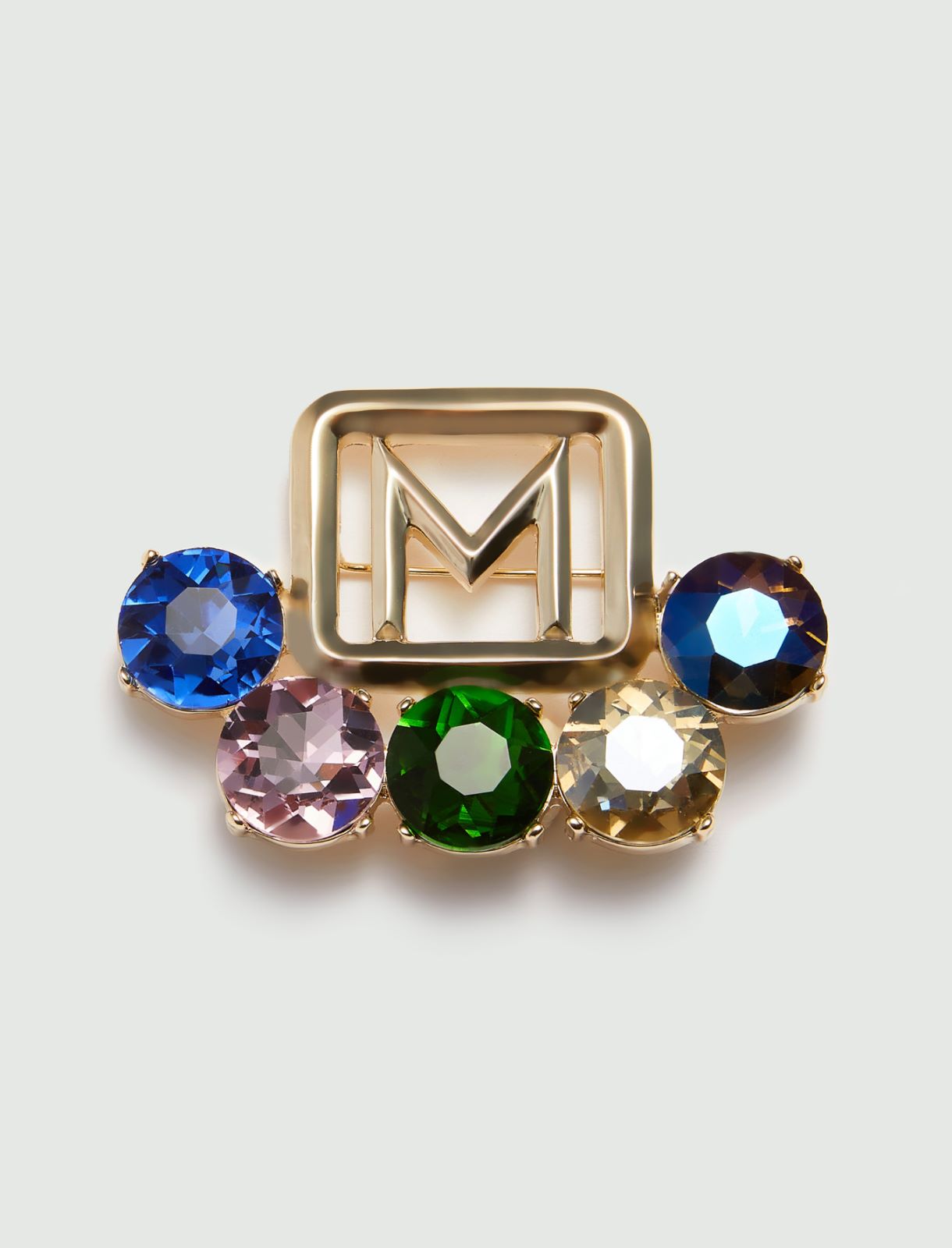 Logo brooch - Multicolour - Marella - 2