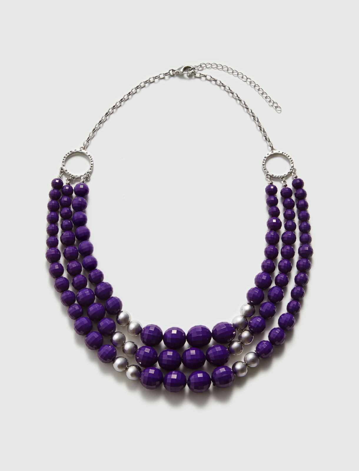 Sphere necklace - Purple - Marella