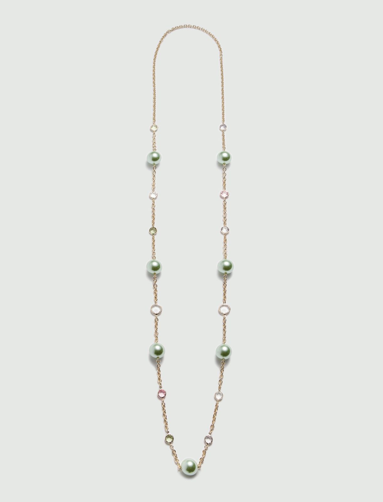Long necklace - Pastel green - Marella