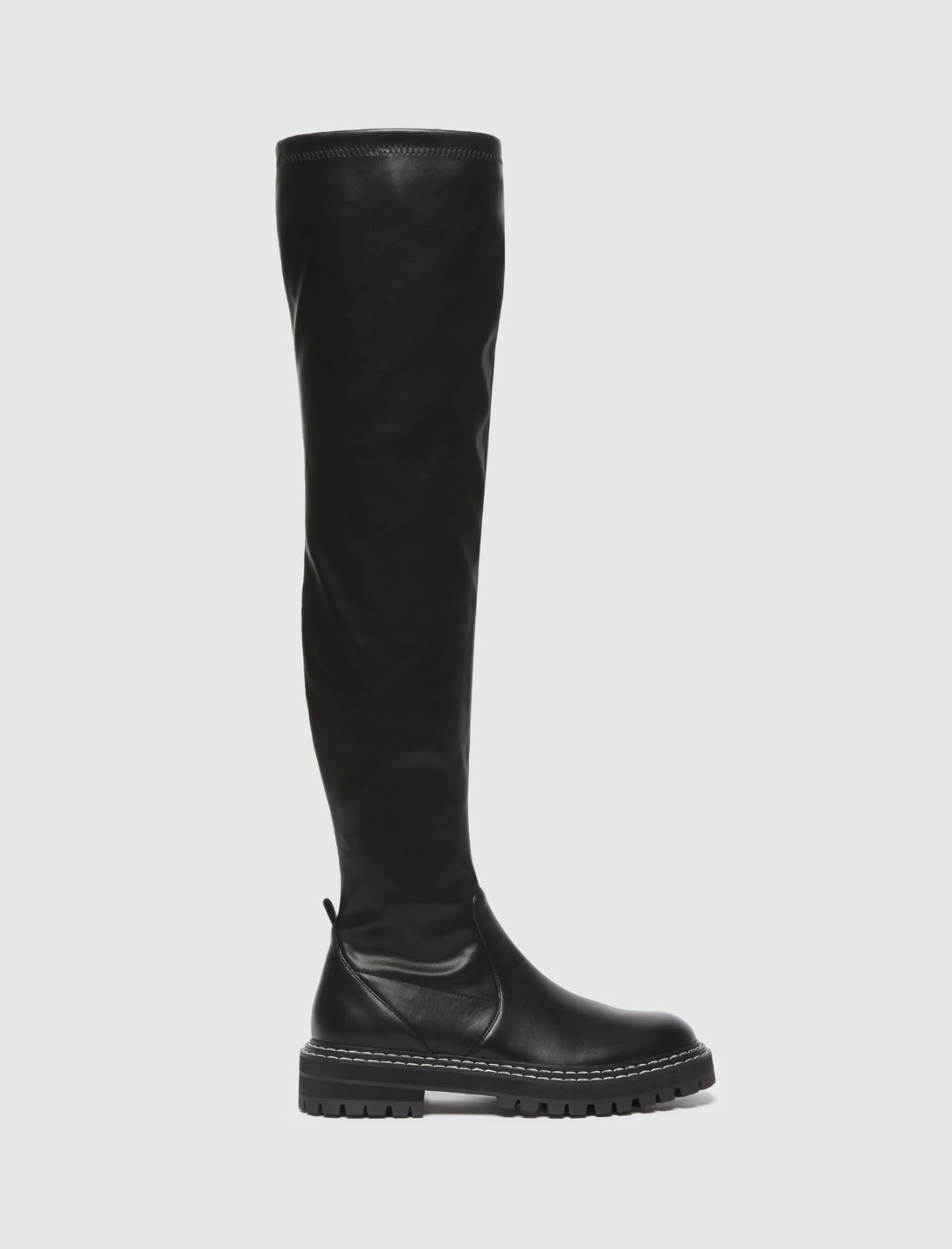 Over-the-knee boots - Black - Marella - 2