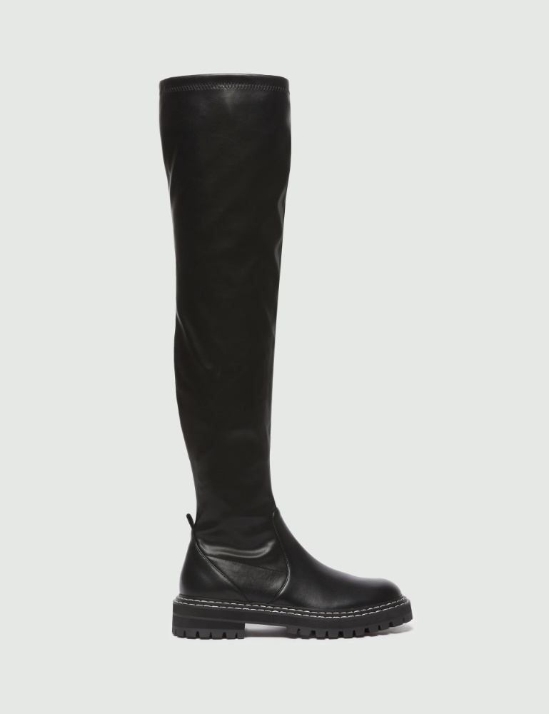 Over-the-knee boots - Black - Marella