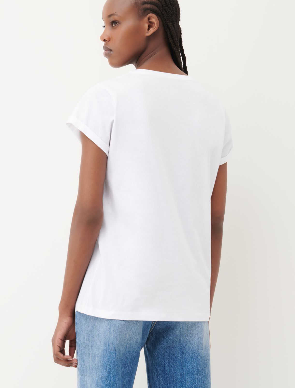 T-shirt in jersey - Bianco ottico - Marella - 2