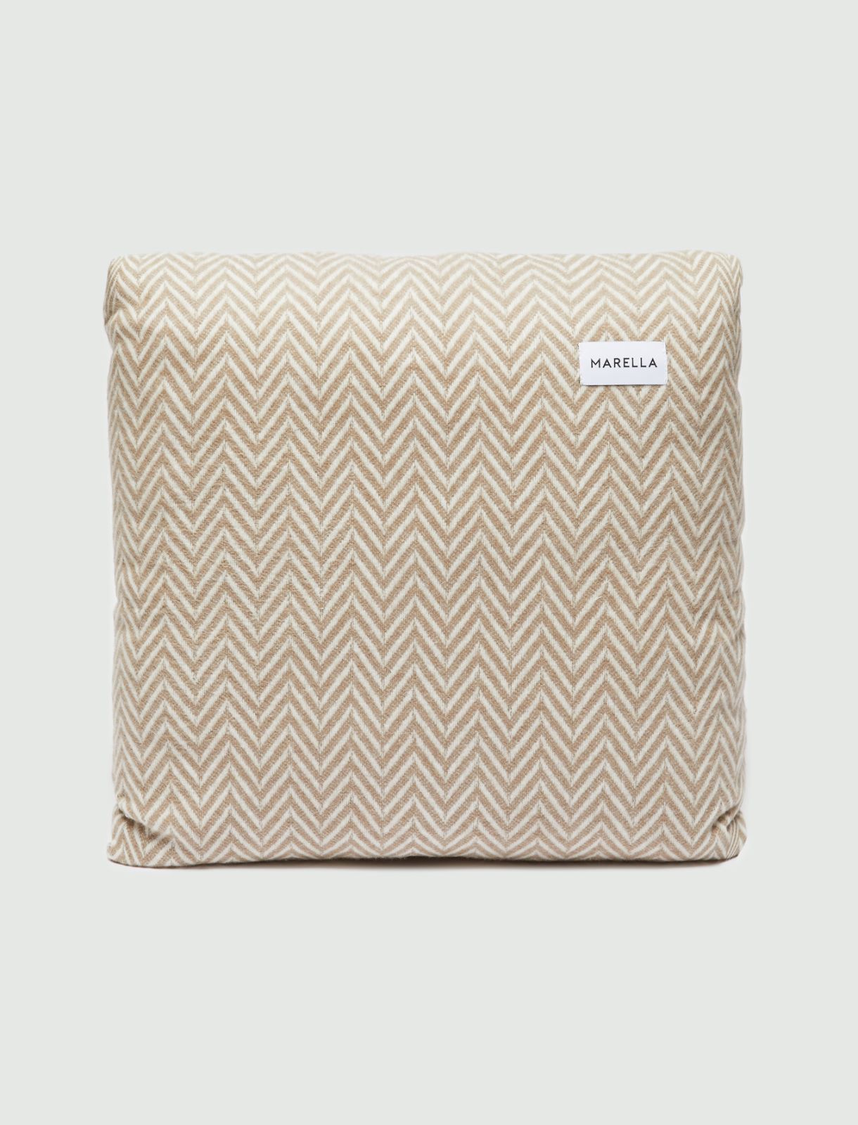 Blanket + pillow set - Natural - Marella - 3