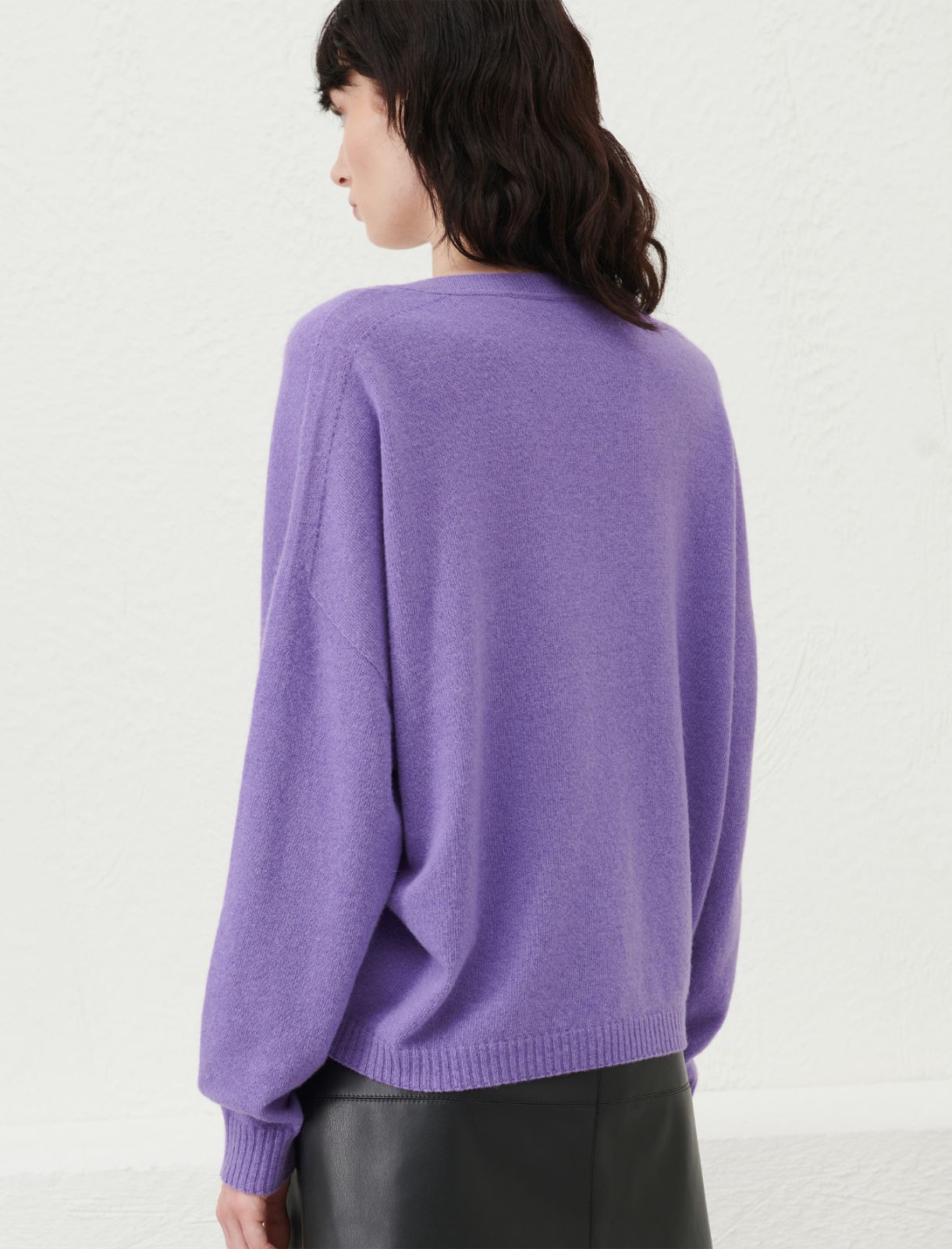 Oversized sweater - Purple - Marella - 2