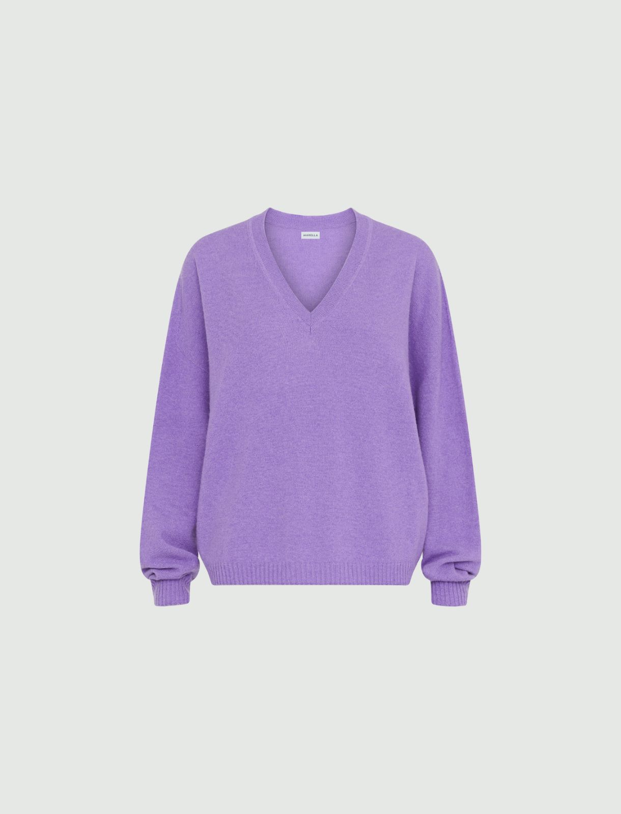 Oversized sweater - Purple - Marella - 4