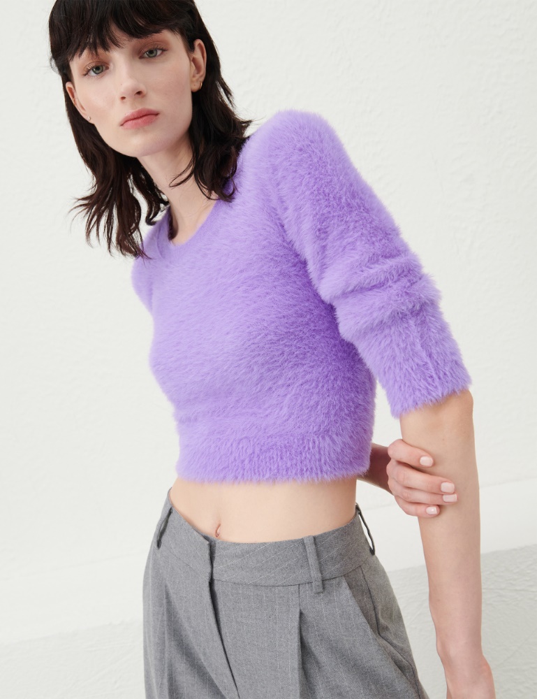 Slim-fit sweater - Lilac - Marella