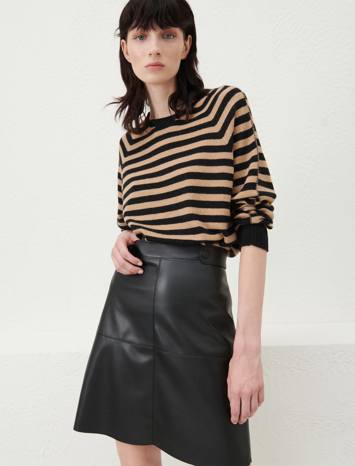 Short skirt - Black - Marella - 3
