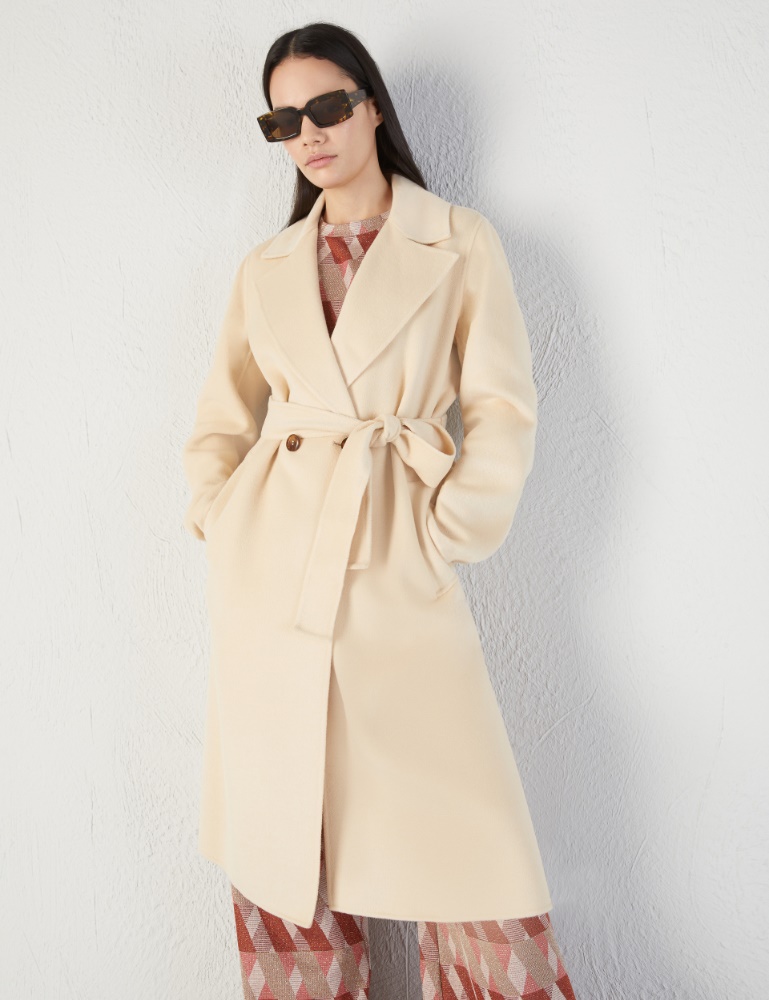 JINDING Manteau Femme Hiver Chaud Slim Gilet Bouton Épais Casual Trench  Coat Épaise avec Ceinture