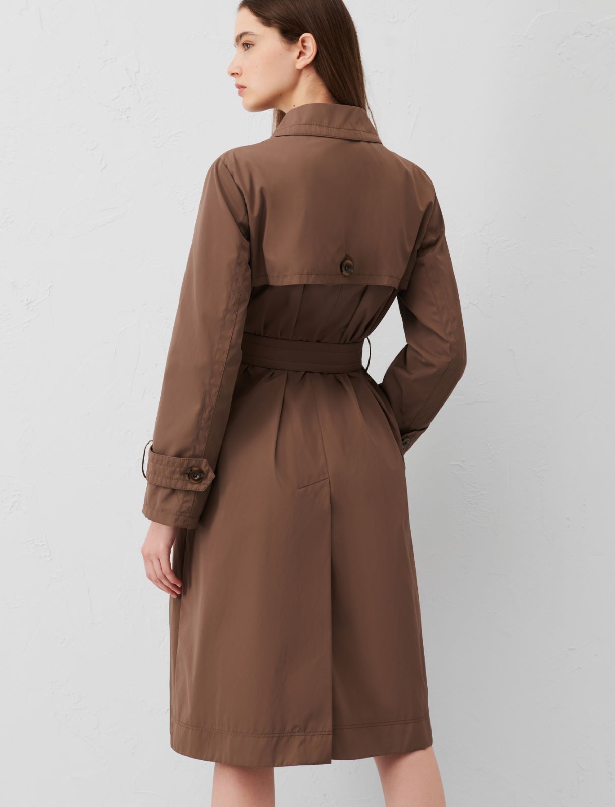 Belted trench coat - Mud - Marella - 2