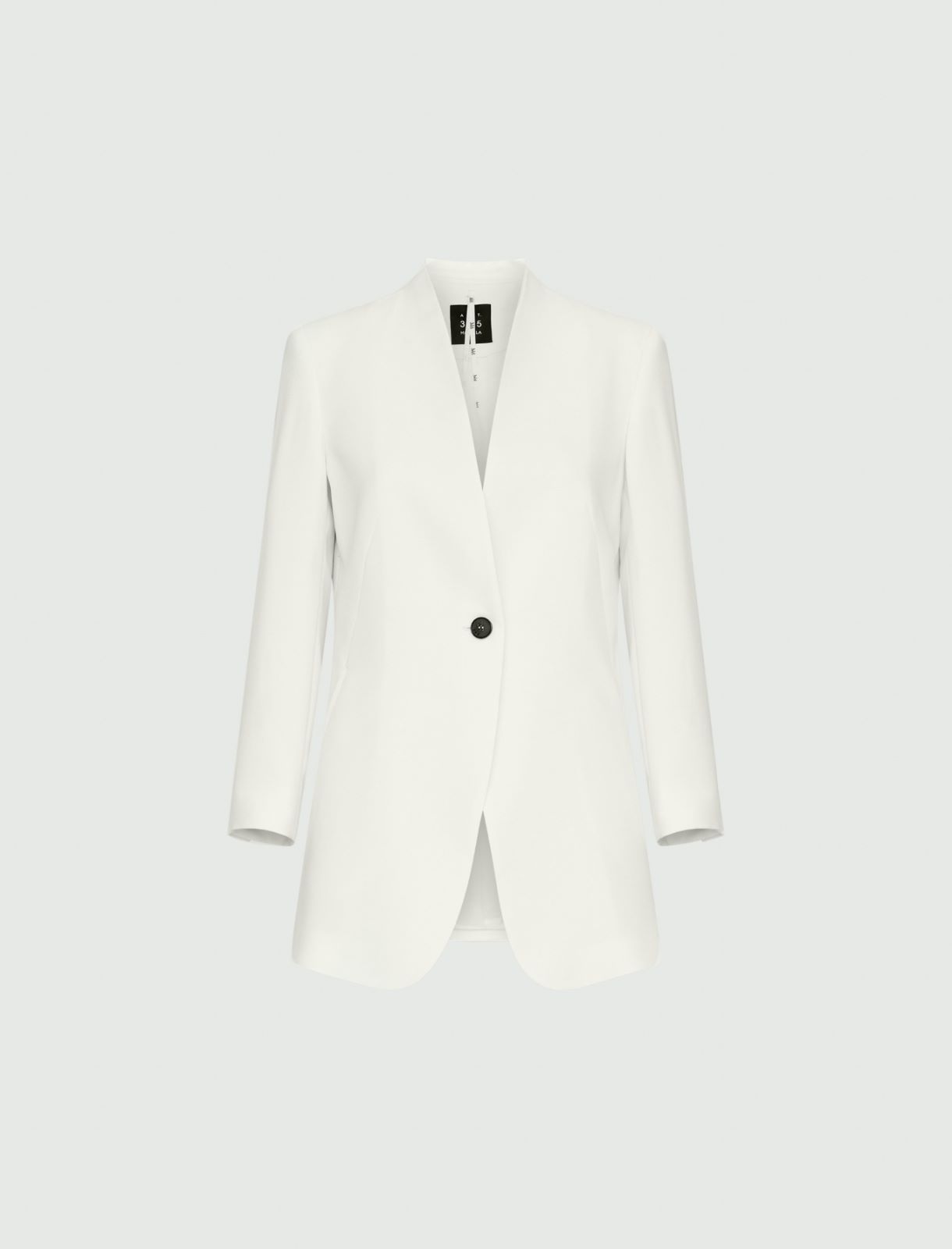 Long blazer - Wool white - Marella - 2