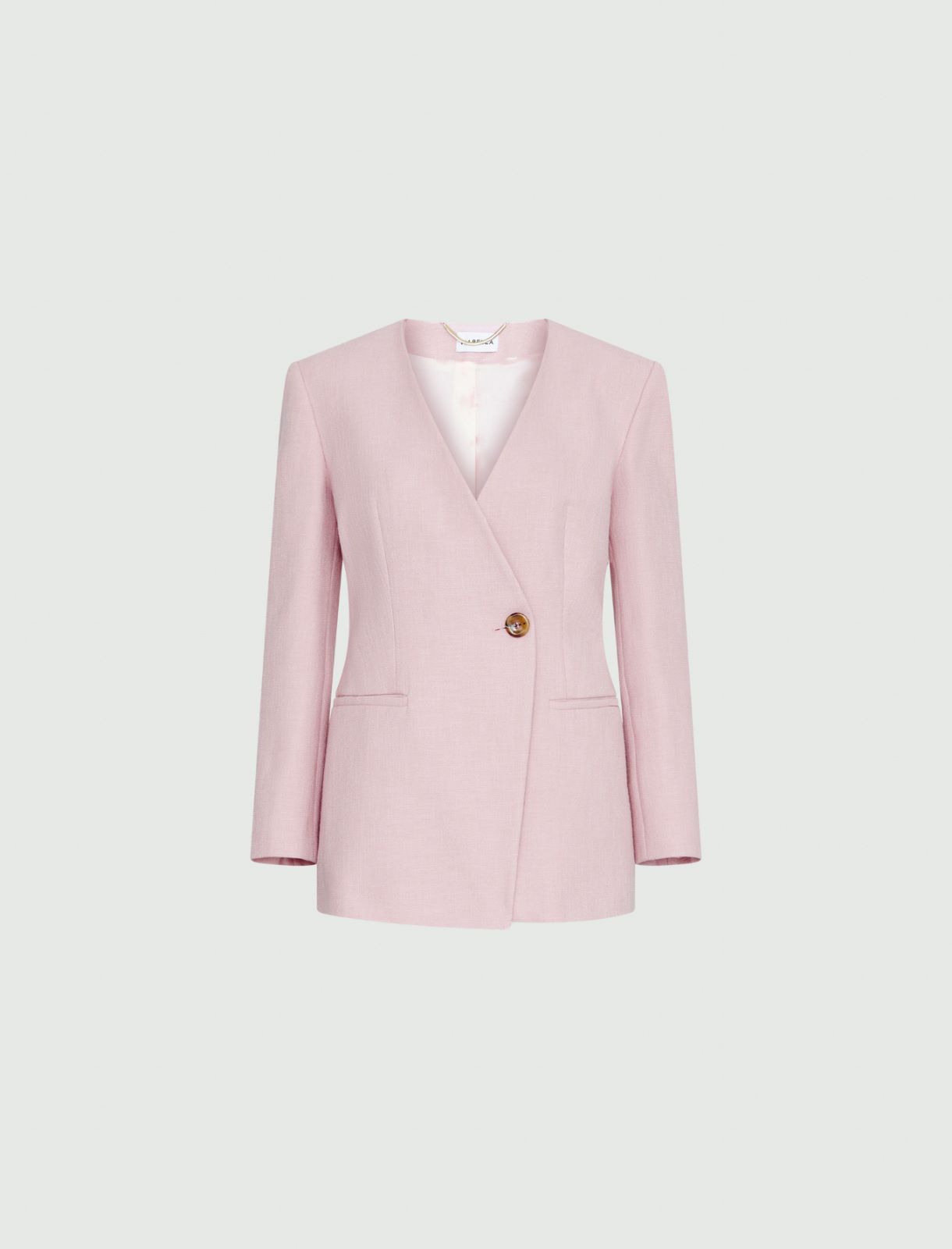 Semi-fitted jacket - Pink - Marella - 2