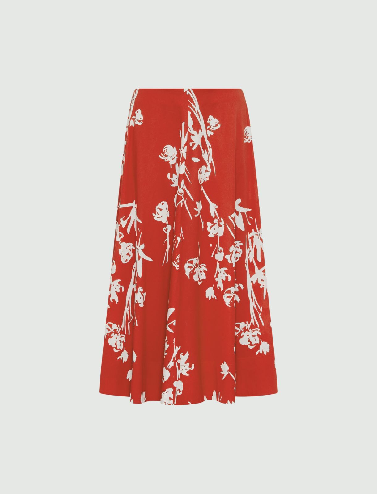 Patterned skirt, red | Marella