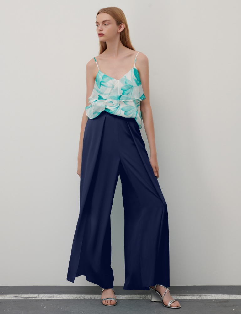 Women’s High-Waisted and Cigarette Trousers | Marella