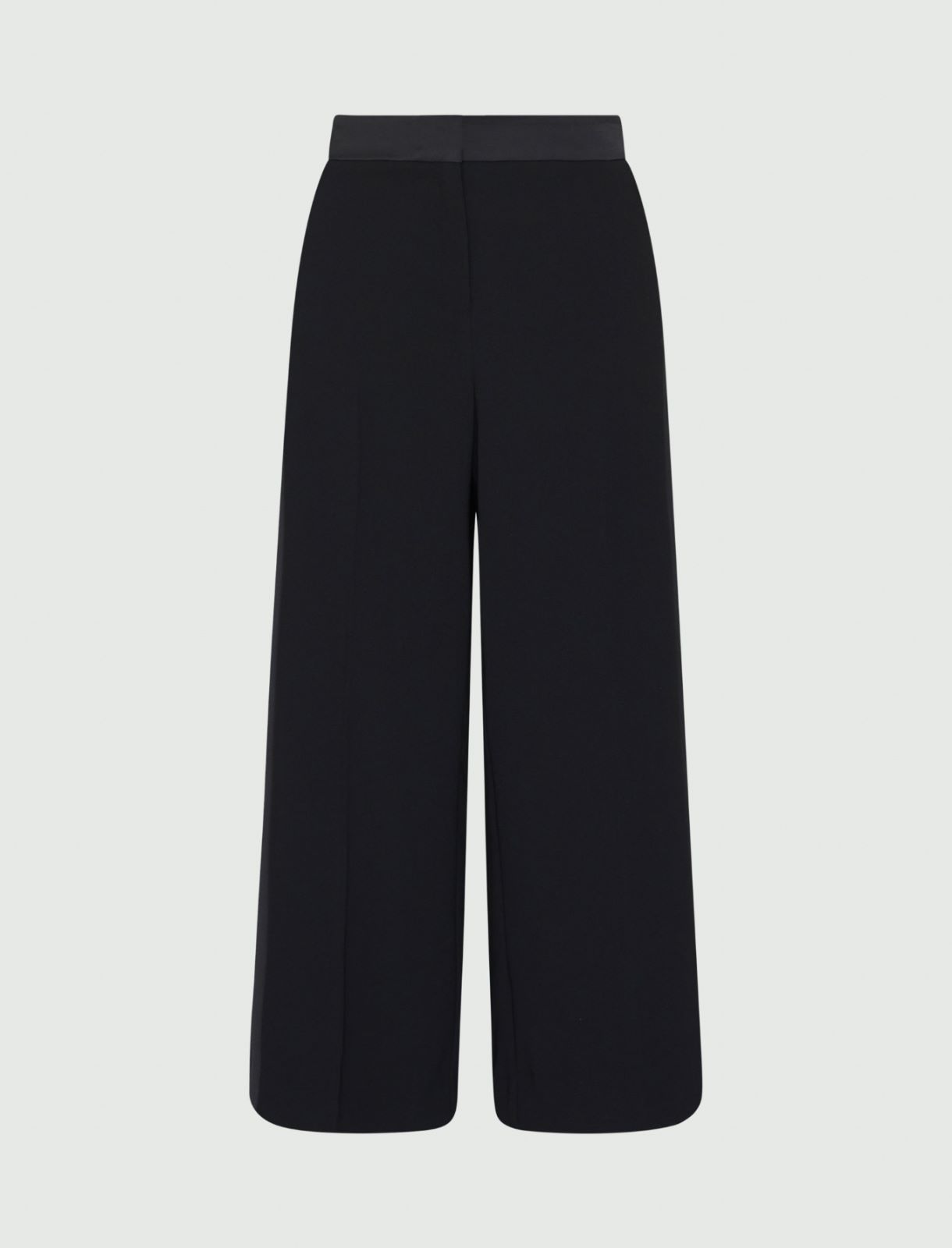 Cropped trousers - Black - Marella - 2