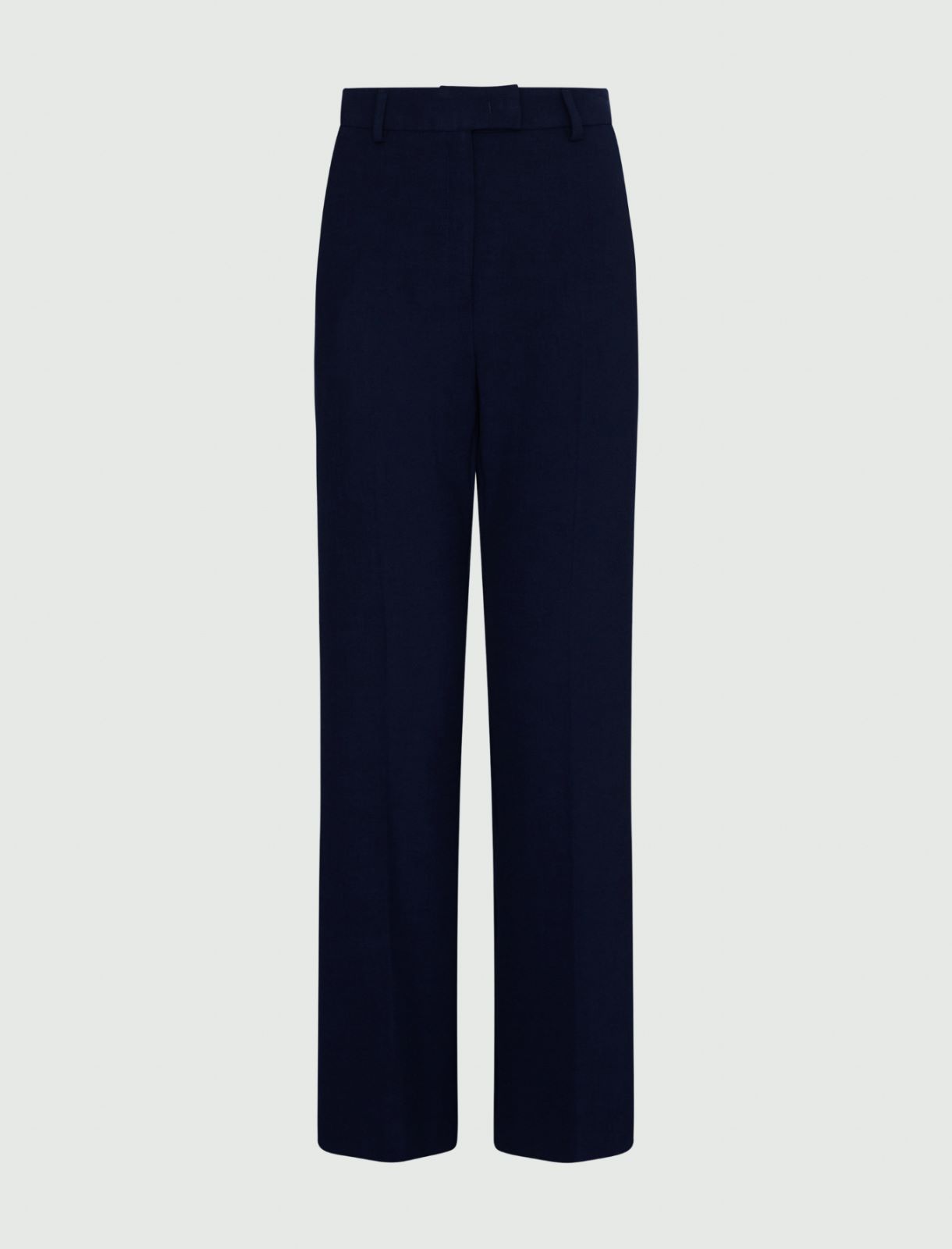 Flared trousers - Navy - Marella - 5