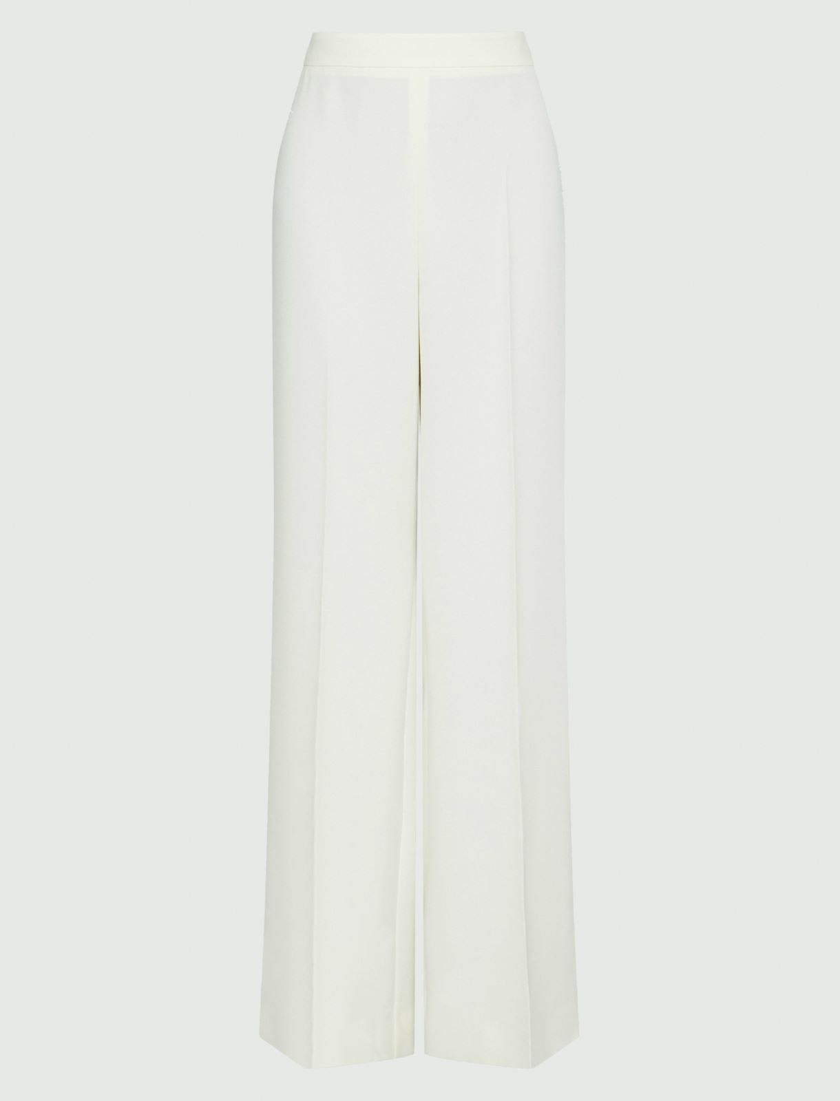 Pantalon wide leg - Blanc laine - Marella - 5
