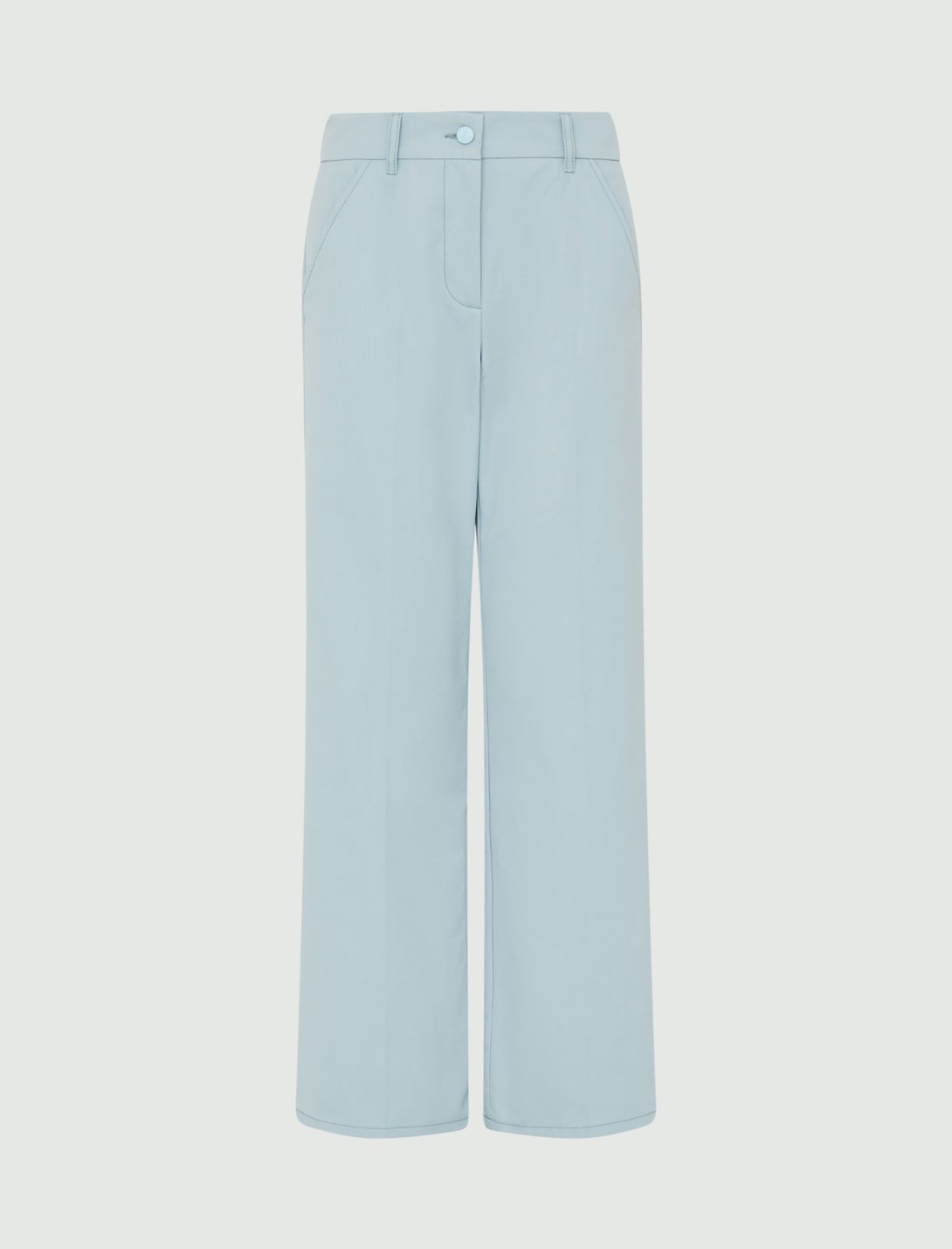 Straight-leg trousers - Sky-blue - Marella - 2