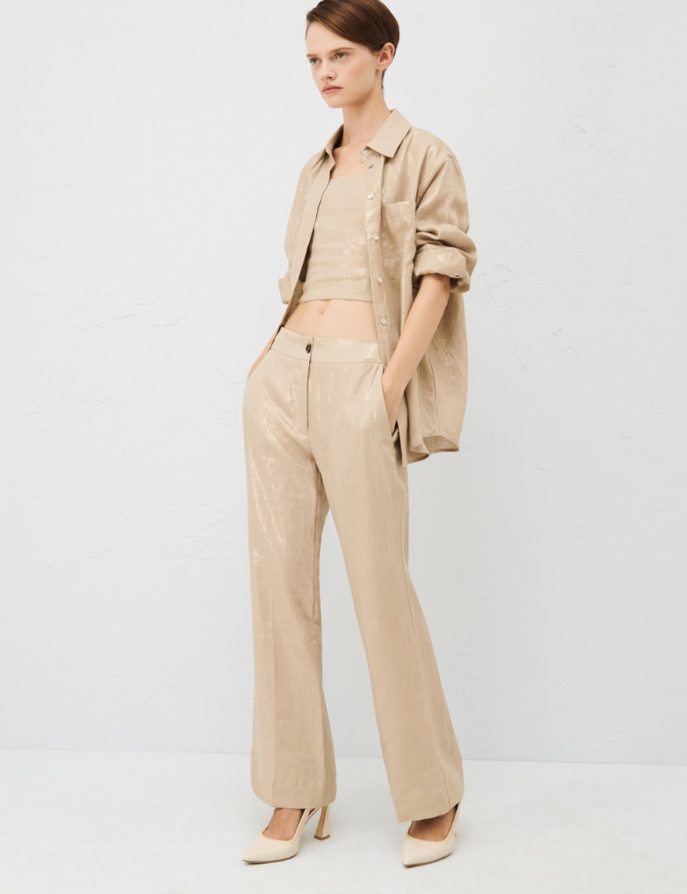 Camel tailored trousers Rose