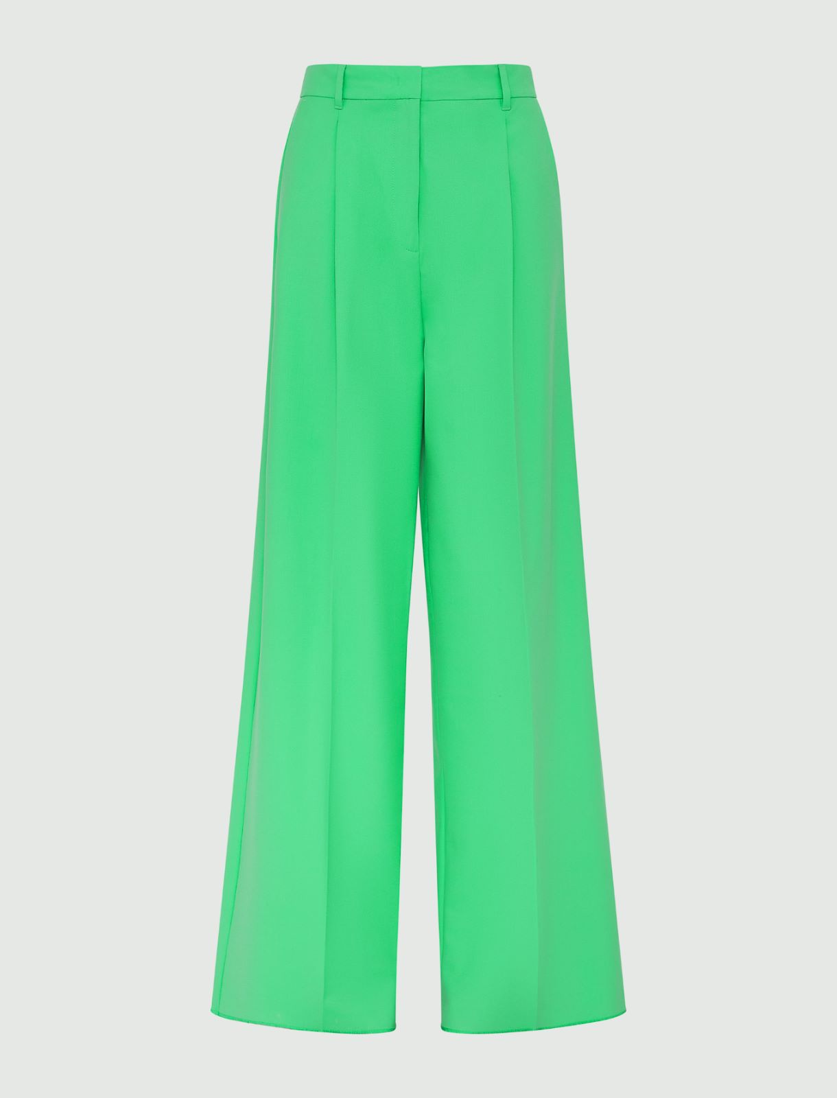 Pantaloni straight leg - Verde brillante - Marella - 6