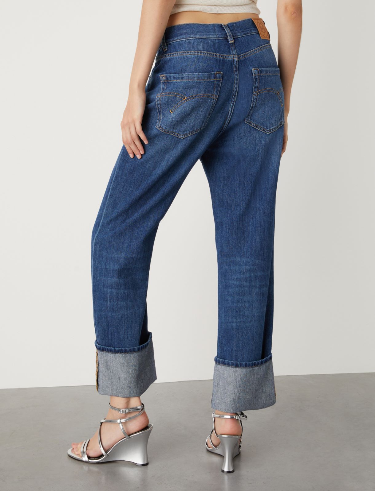 Jean mom fit - Bleu jeans - Marella - 2
