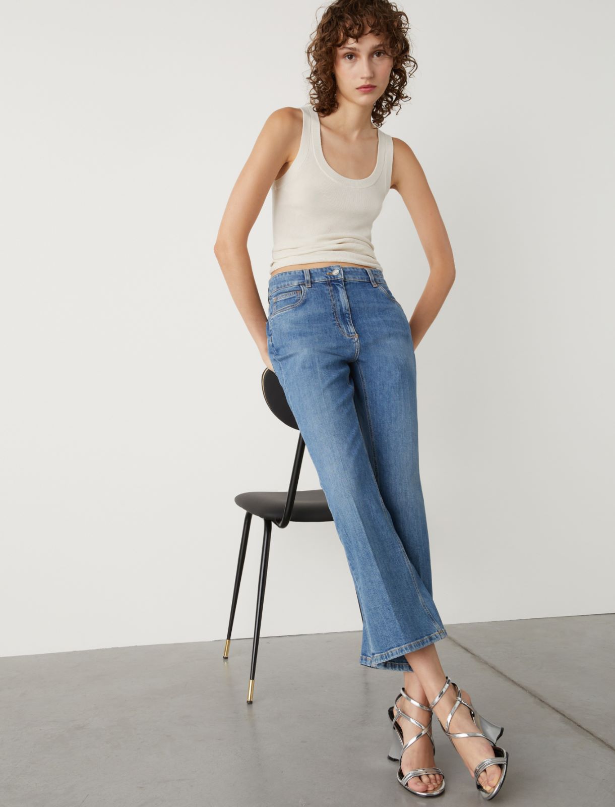 Jeans flare - Blue jeans - Marella - 3