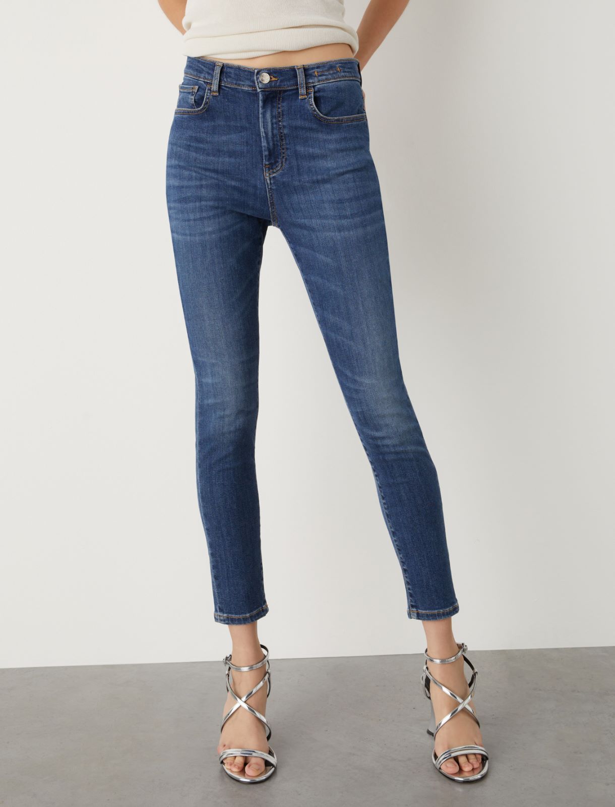 Skinny-fit jeans - Blue jeans - Marella
